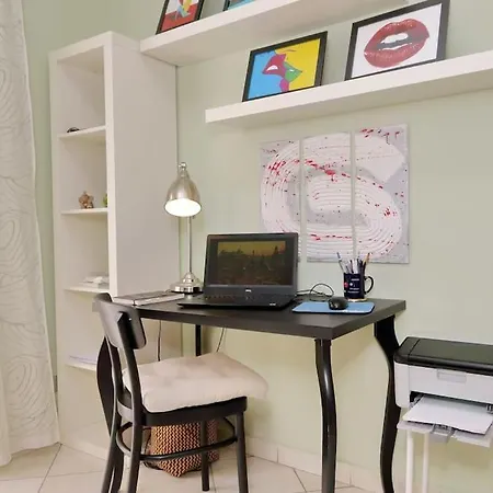 Relax With 2 Balconies - 2 Bedroom Flat, 3rd Floor With Lift, High Comfort, Quite, A Walk From Urban Train Station Gemelli And Metro A Stops Battistini & Cornelia Connecting To Center In 20 Minutes, 2 Steps From Bus Stop, Cycle Path, Groceries